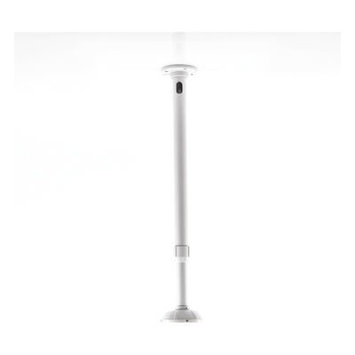 Soporte Telescópico Universal / Ajustable 0.6 a 1.2 m (1.97 a 3.94 ft) / Aluminio / Interior y Exterior / Blanco - Imagen 3