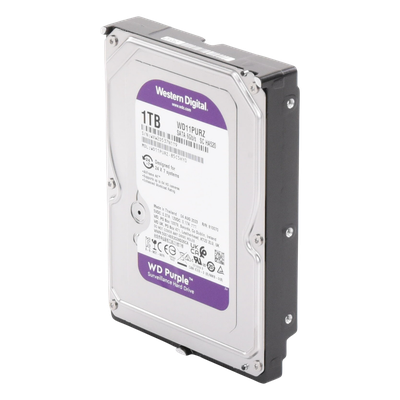 Disco Duro para Videovigilancia / 1 TB / SATA III 6 Gb/s / 5400 RPM / 64 MB Caché / 3.5 Pulgadas / 64 Cámaras / 8 Bahías / 0°C a 65°C (32°F a 149°F) - Imagen 2