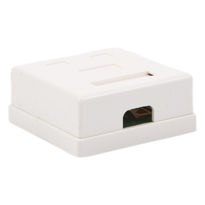 Caja de Pared / 2 Puertos / Cat5e / UTP / Superficial / T568A/T568B / 0 a 70°C - Imagen 4
