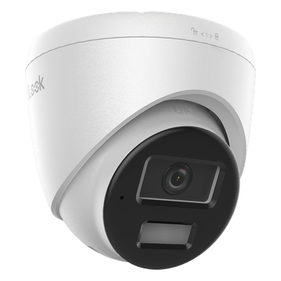 Cámara Turret IP / 2 Megapixel / Dual Light IR 20 m (65.6 ft) + Luz Blanca 15 m (49.2 ft) / Lente 2.8 mm / Ángulo 101° / Audio Integrado / IP67 / PoE - Imagen 3