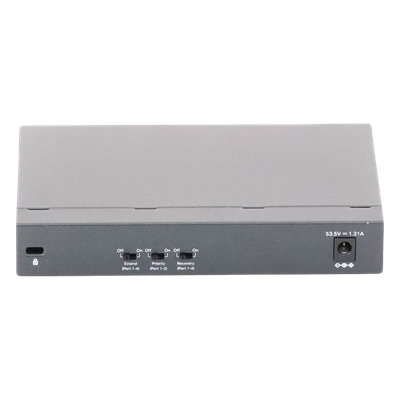 Switch PoE no administrable / 6 puertos 10/100 Mbps / 4 puertos PoE 802.3af/at / Presupuesto 67 W / Extensor hasta 250 m (820 ft) / Prioridad video - Imagen 5