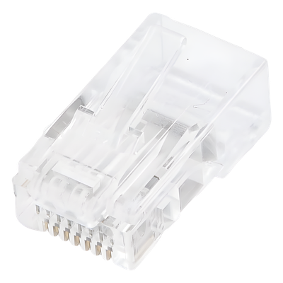 Conector RJ45 / Cat6 / UTP / Sin Blindaje / Interior / Paquete 100 Piezas - Imagen 3