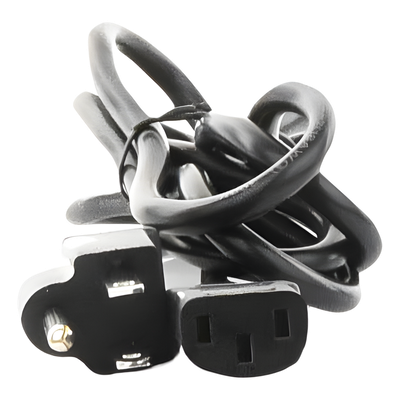 Cable de Alimentación Eléctrica / 110-240 VCA / 1.5 m (4.92 ft) / IEC 320C13 / NEMA 5-15P / Trifásico con Tierra - Imagen 5