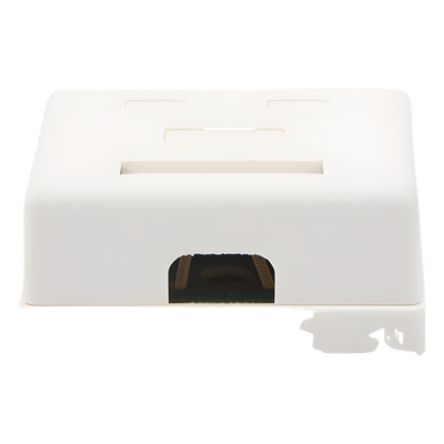 Caja de Pared / 2 Puertos / Cat5e / UTP / Superficial / T568A/T568B / 0 a 70°C - Imagen 5