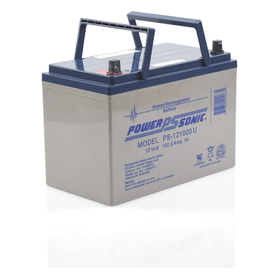 Batería de Respaldo AGM/VRLA / 12V 100Ah / Terminales U / Vida Útil 10-12 Años / Caja ABS Resistente - Imagen 5