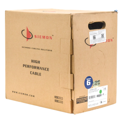 Bobina de Cable UTP / Cat6 / 23 AWG / 4 Pares / CMR / 305 m (1000 pies) / Reelex - Imagen 5