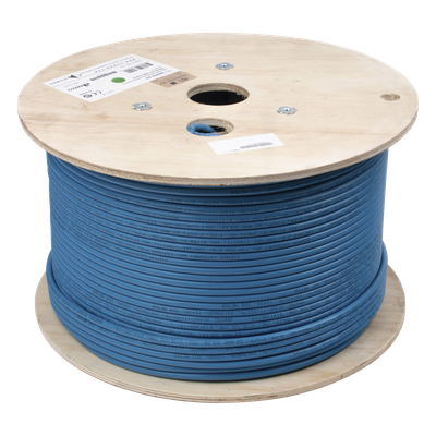 Bobina de Cable Blindado F/UTP / Cat6A / 4 Pares / 23 AWG / CMR Riser / 305 m (1000 pies) / 500 MHz / 10GBase-T - Imagen 5