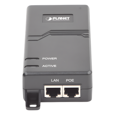 Inyector PoE / IEEE 802.3at/af / Gigabit / 30 W / 50-54 VDC / 100-240 VAC / 0 a 50 °C - Imagen 6