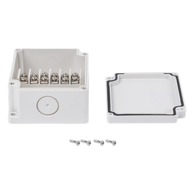 Caja de Interconexión / 6 Terminales / IP65 / 110 VCA / 12-24 VCC / 91 x 75 x 43 mm (3.58 x 2.95 x 1.69 in) - Imagen 5