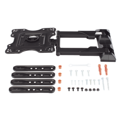 Soporte de Pared Articulado / Pantallas 32" a 55" / VESA 100x100 a 400x400 mm / Carga 27.2 kg (60 lbs) / Extensión 5 a 40 cm / Giro 180° / Inclinación +8° a -5° - Imagen 6